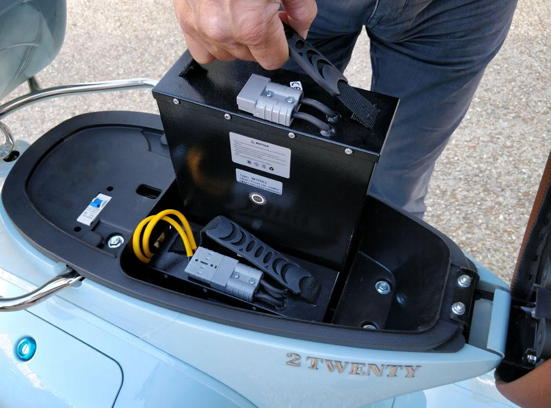 Batterie scooter électrique